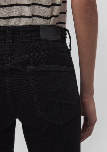  Mavi Molly Siyah Kadife Pantolon 1013682991