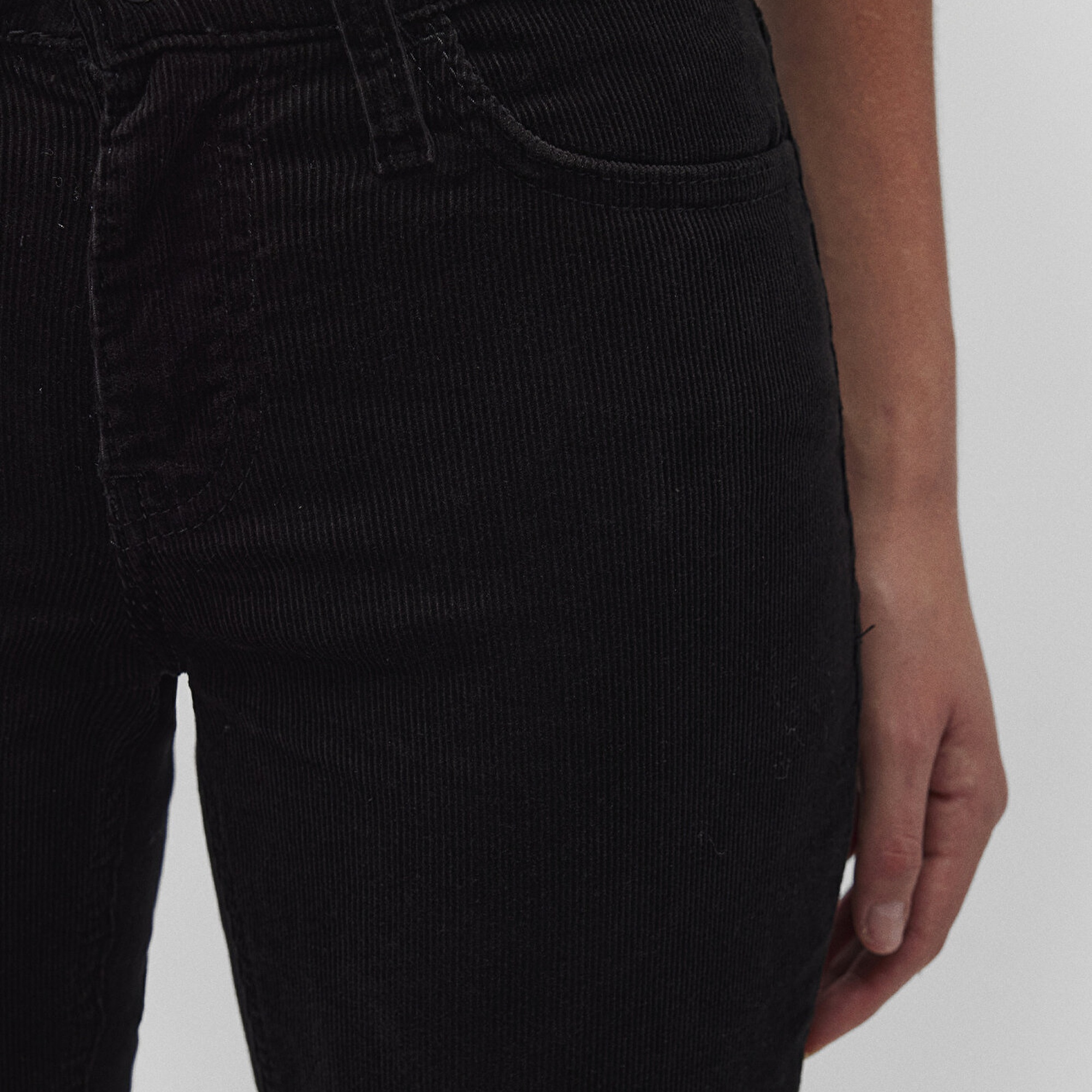 Mavi Mona Siyah Kadife Pantolon 1049782991