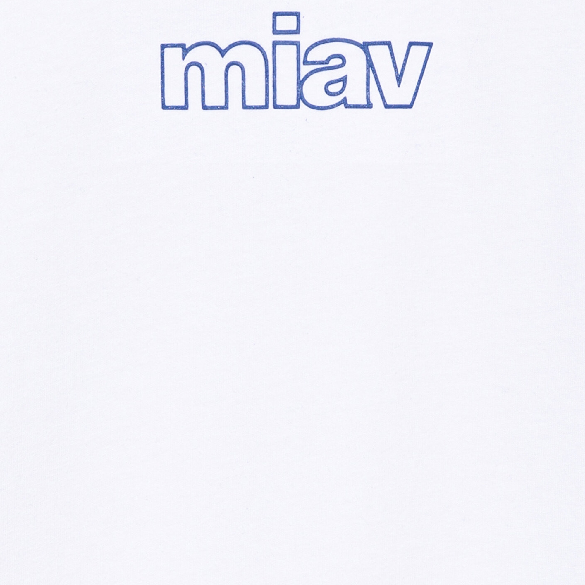 Mavi Miav Baskılı Beyaz Oversize Çocuk Tişört Loose Fit / Bol Rahat Kesim 7610158-620