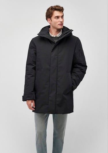  Mavi Mavi Black Siyah Parka Regular Fit / Normal Kesim 0110256-900