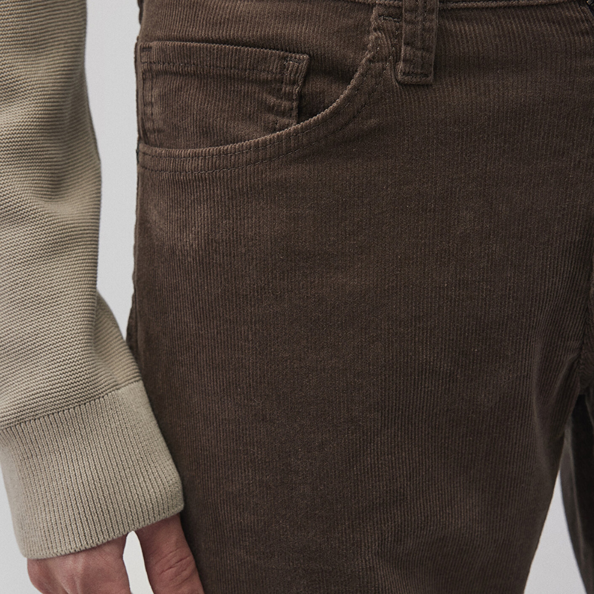 Mavi Hunter Kahverengi Kadife Pantolon 0020235666