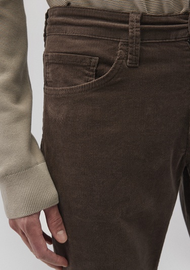  Mavi Hunter Kahverengi Kadife Pantolon 0020235666