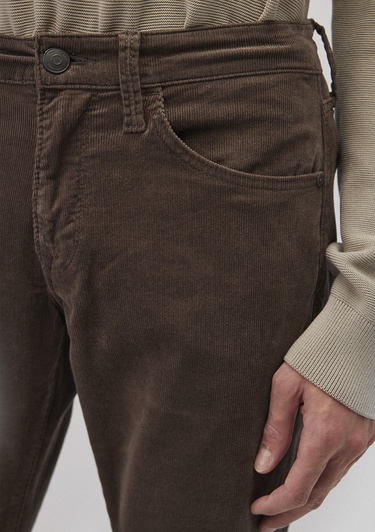  Mavi Hunter Kahverengi Kadife Pantolon 0020235666
