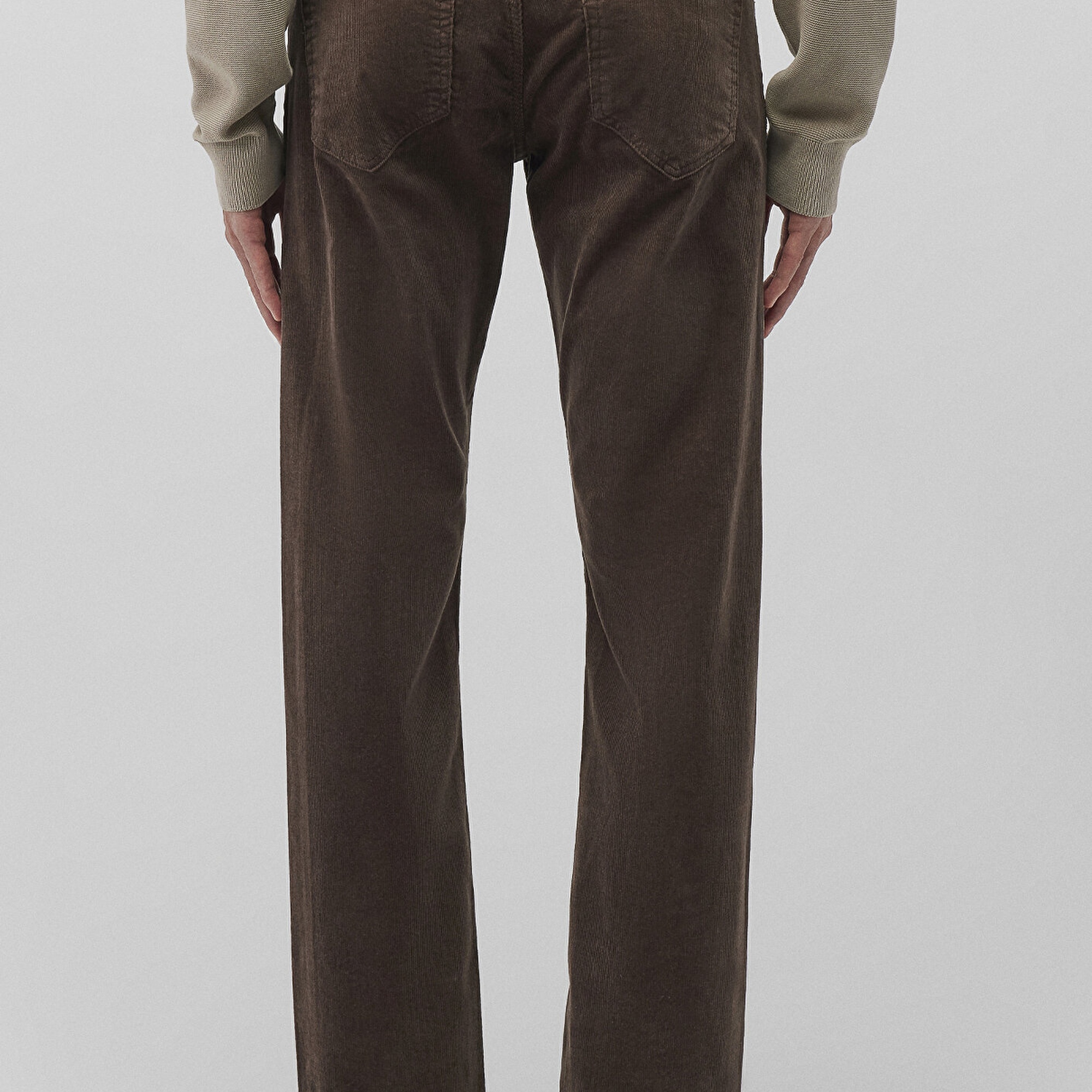 Mavi Hunter Kahverengi Kadife Pantolon 0020235666