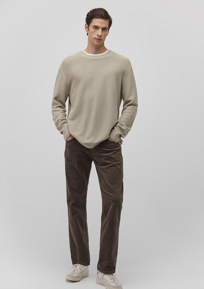  Mavi Hunter Kahverengi Kadife Pantolon 0020235666