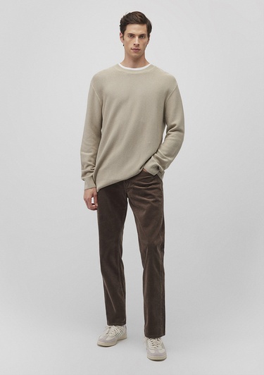  Mavi Hunter Kahverengi Kadife Pantolon 0020235666