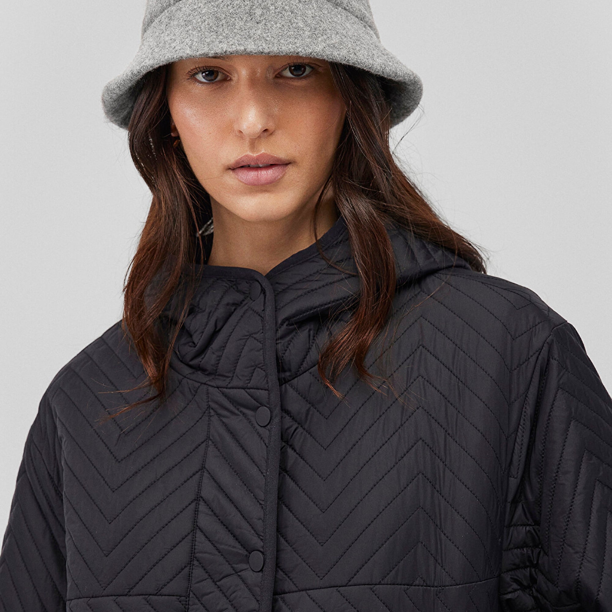 Mavi Gri Bucket Şapka 1911759-82758