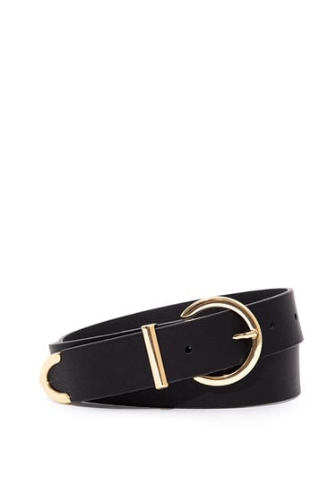  Mavi Siyah Suni Deri Kemer 196034-85931