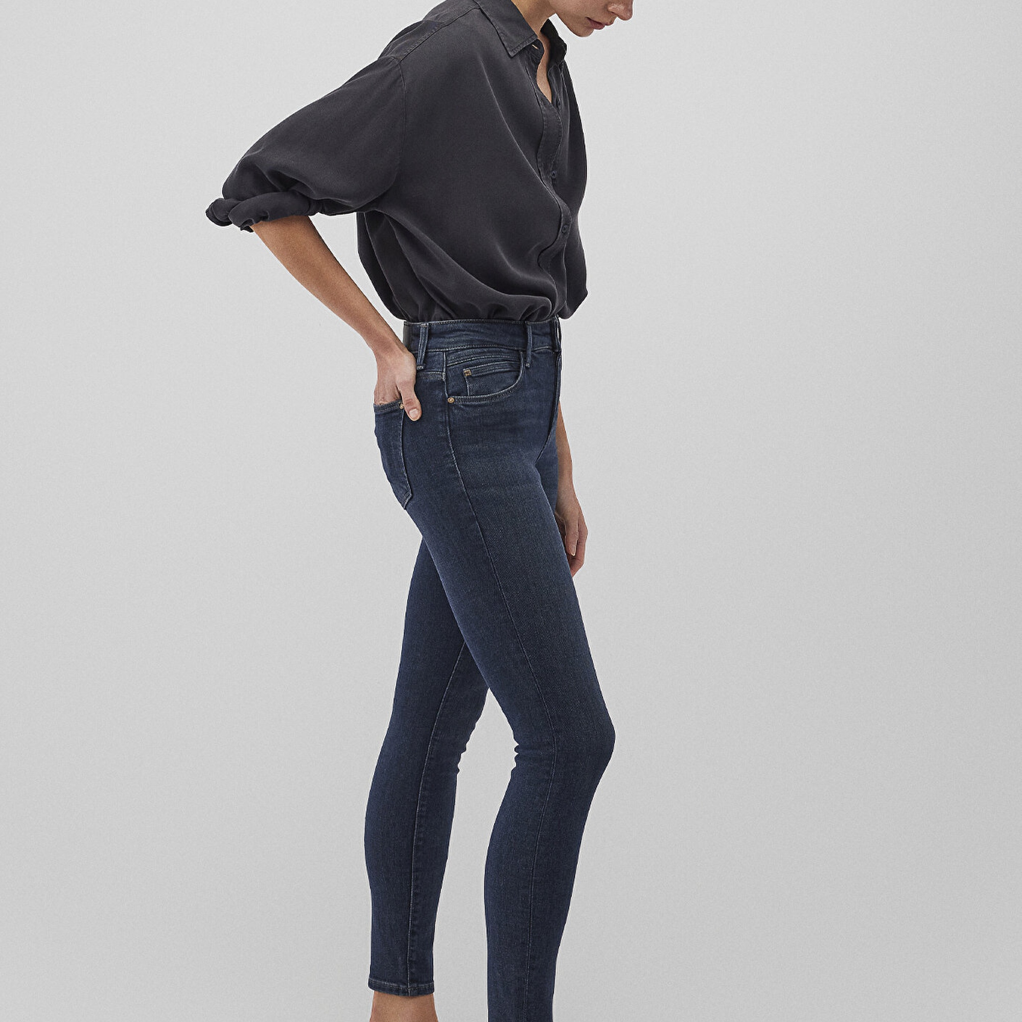 Mavi Tess Gold Premium Gölgeli Indigo Lacivert Jean Pantolon 100328-85607