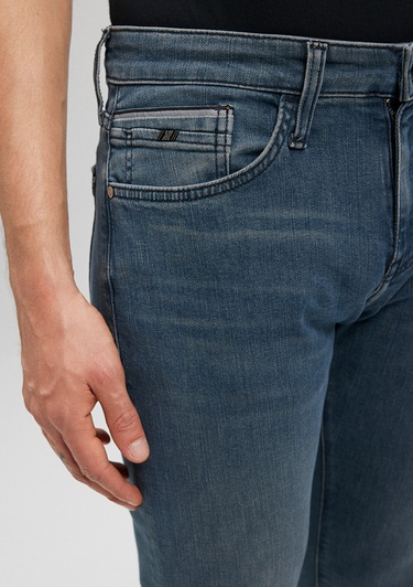  Mavi Marcus Mavi Pro Koyu Puslu Mavi Jean Pantolon 0035185210