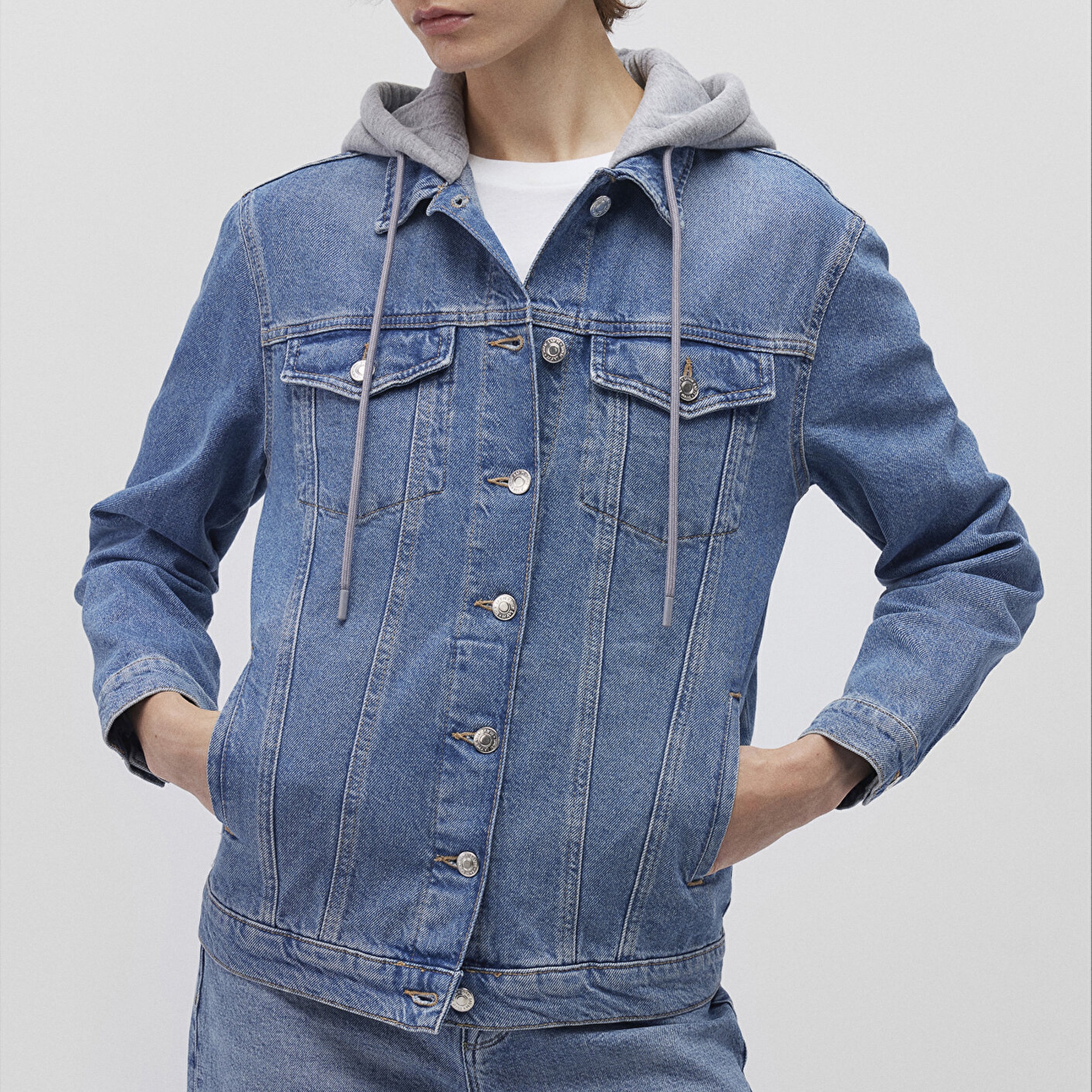 Mavi Karla 90lar Indigo Mavisi Jean Ceket 110154-85296