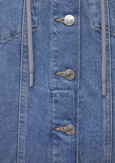  Mavi Karla 90lar Indigo Mavisi Jean Ceket 110154-85296