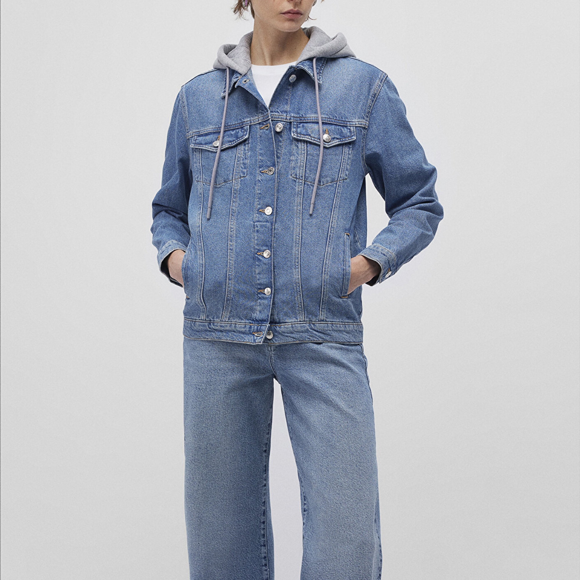 Mavi Karla 90lar Indigo Mavisi Jean Ceket 110154-85296