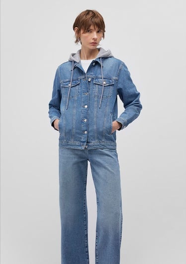  Mavi Karla 90lar Indigo Mavisi Jean Ceket 110154-85296