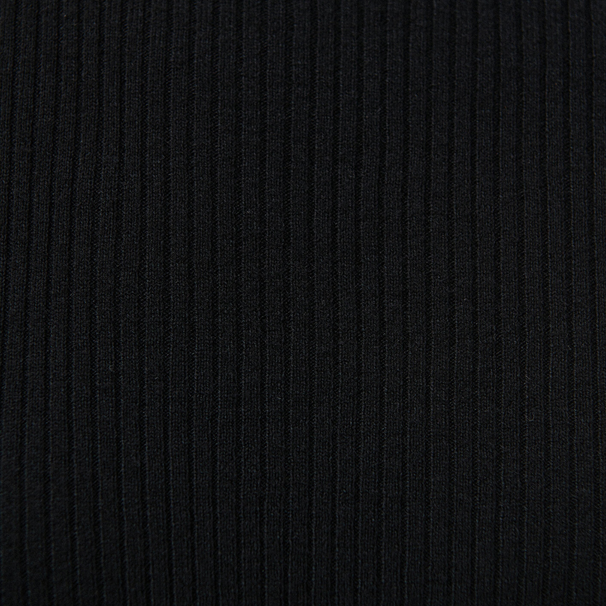 Mavi Boğazlı Siyah Kazak Fitted / Vücuda Oturan Kesim 1710143-900