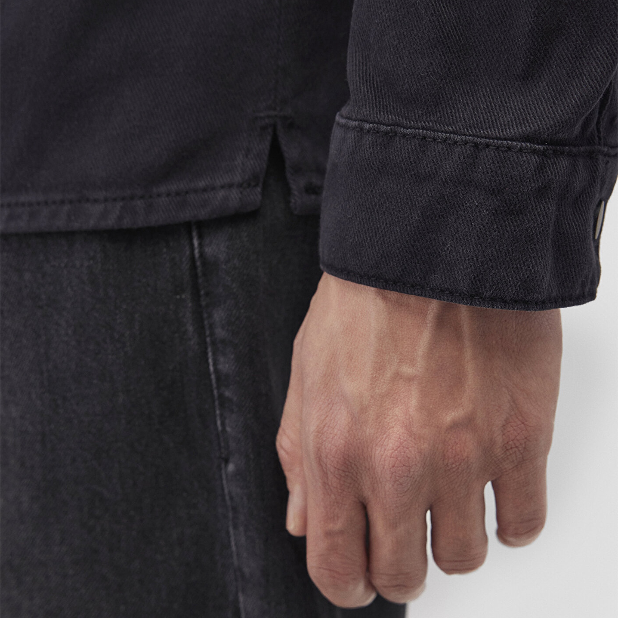 Mavi Logan 90lar Siyah Denim Jean Gömlek Regular Fit / Normal Kesim 0210774-85822