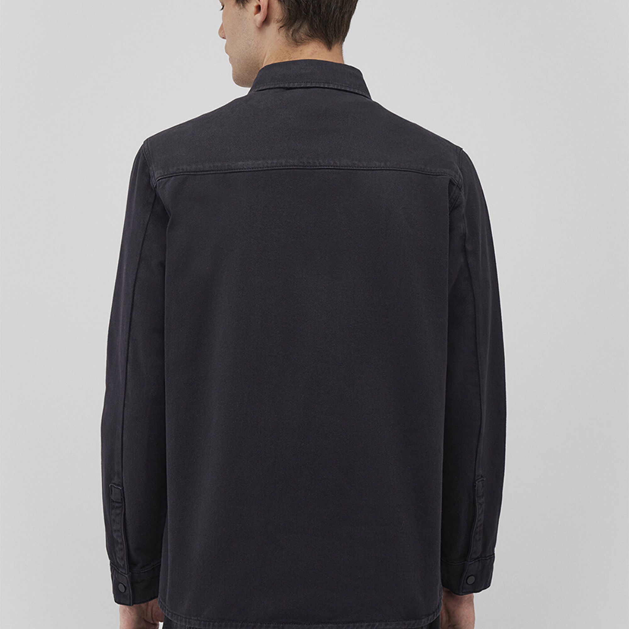 Mavi Logan 90lar Siyah Denim Jean Gömlek Regular Fit / Normal Kesim 0210774-85822