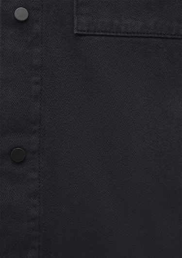  Mavi Logan 90lar Siyah Denim Jean Gömlek Regular Fit / Normal Kesim 0210774-85822