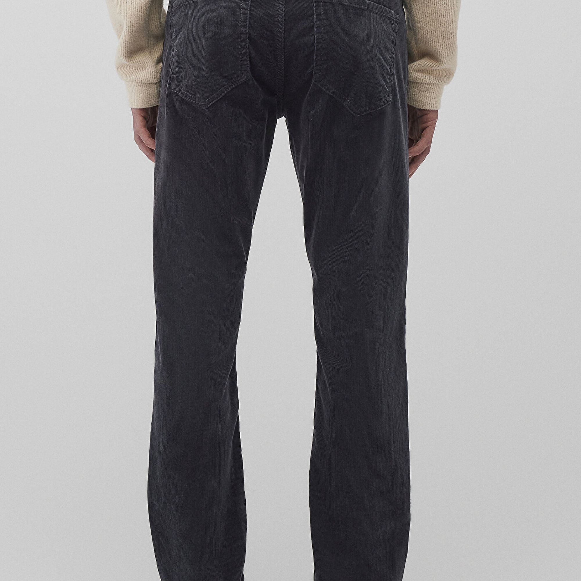 Mavi Marcus Koyu Mürekkep Mavi Kadife Pantolon 0035182642