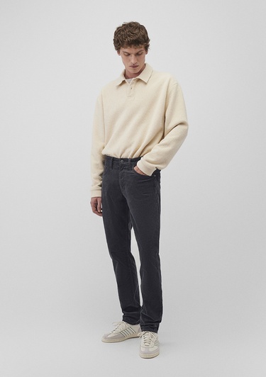  Mavi Marcus Koyu Mürekkep Mavi Kadife Pantolon 0035182642