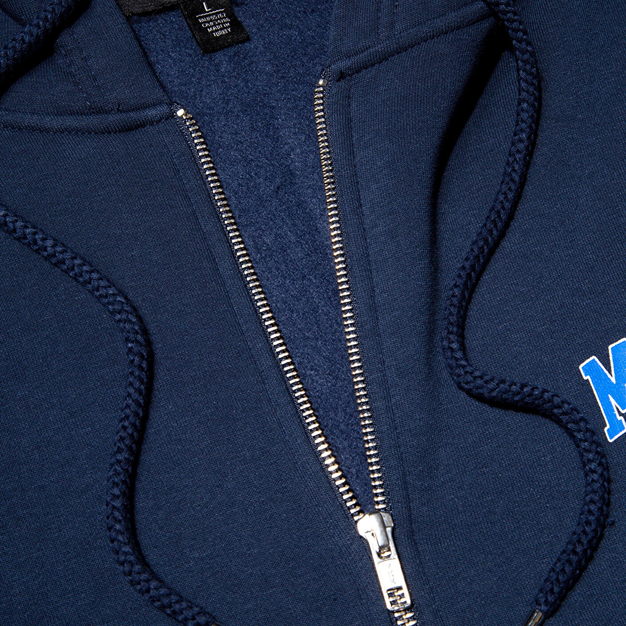 Mavi Mavi Logo Baskılı Fermuarlı Lacivert Sweatshirt 0611715-70490