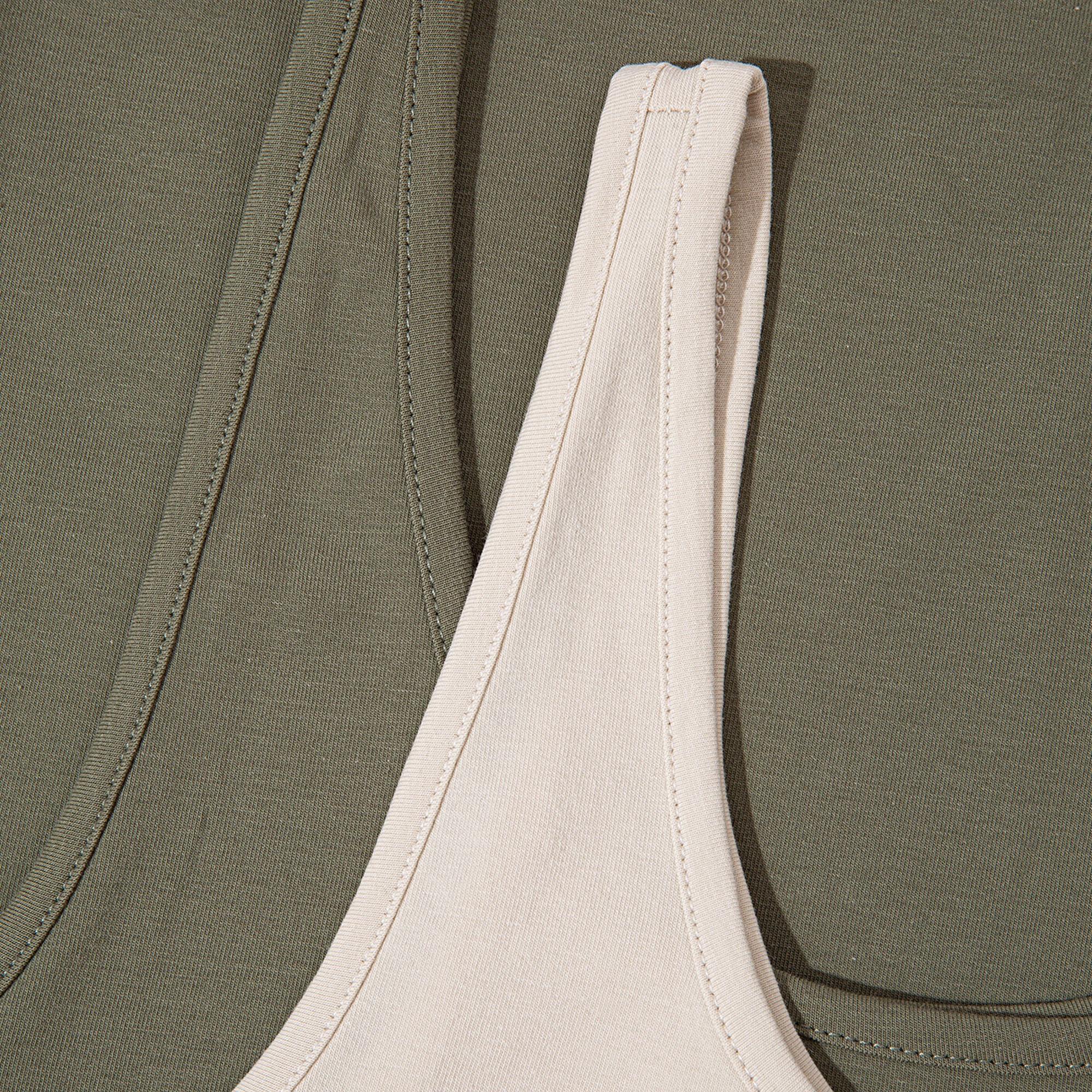 Mavi 2li Kadın Basic Atlet Fitted / Vücuda Oturan Kesim 1611367-70134