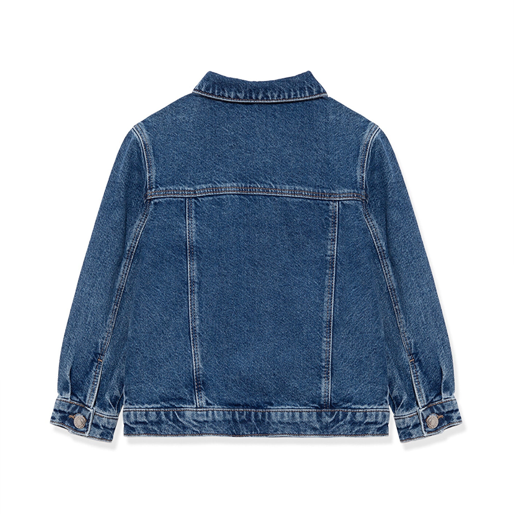 Mavi Ken 90lar Koyu Mavi Jean Ceket 6110001-86708