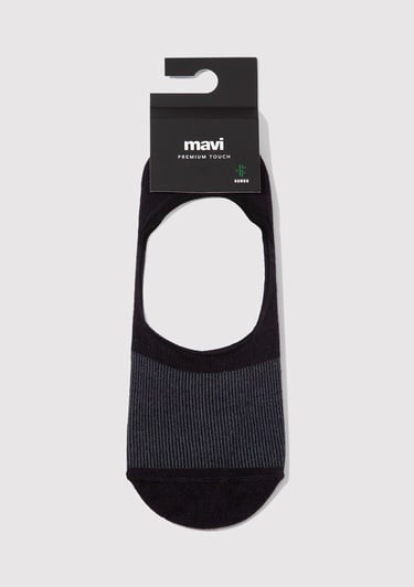  Mavi Siyah Babet Çorabı 0911399-900