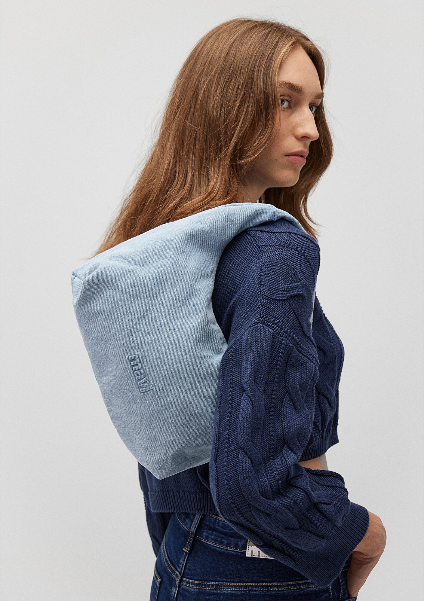  Mavi Açık İndigo Omuz Çantası 1912061-82770