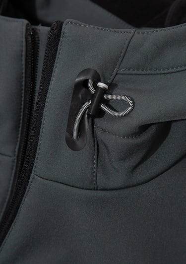  Mavi Kapüşonlu Yeşil Ceket Slim Fit / Dar Kesim 0110264-71598