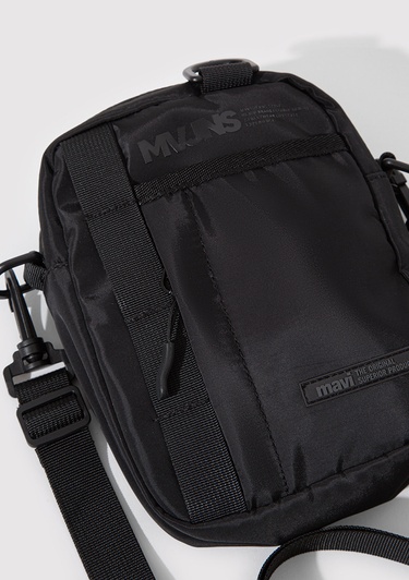  Mavi MVJNS Logo Baskılı Siyah Çapraz Çanta 0911558-900