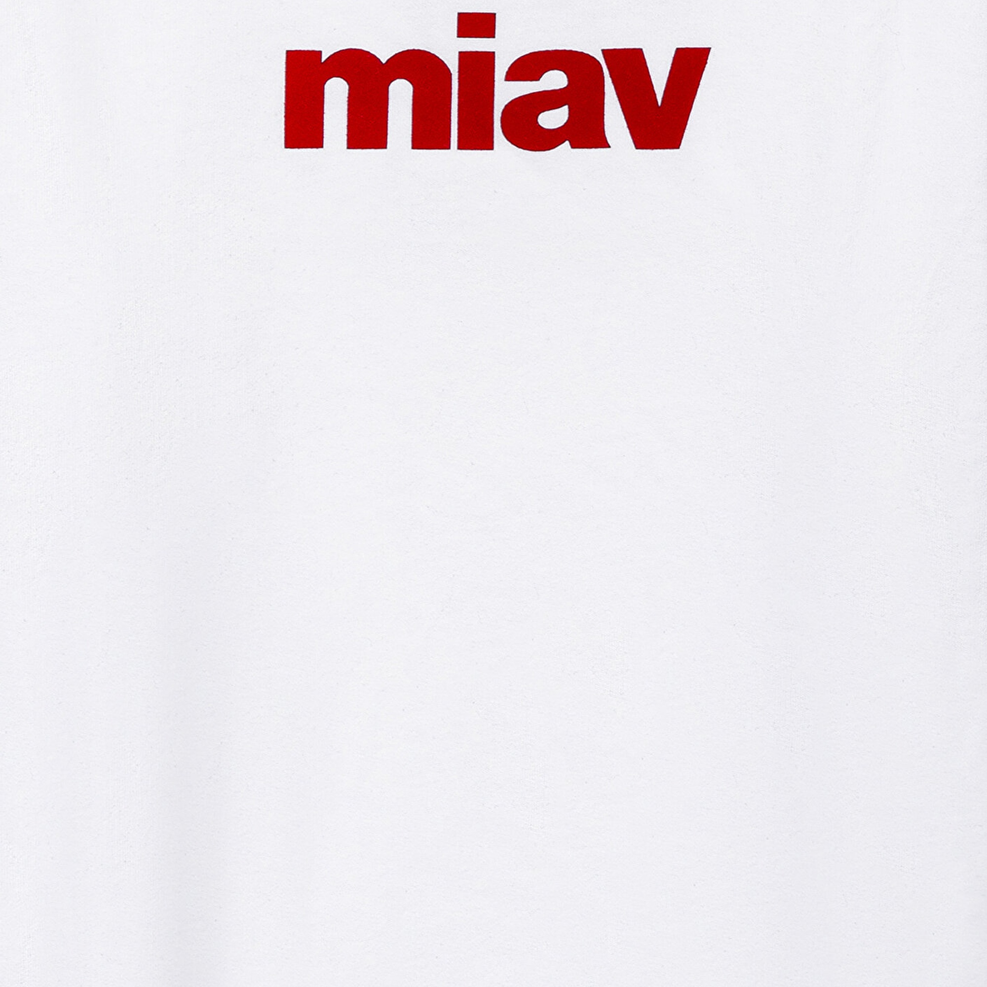 Mavi Kırmızı Miav Baskılı Beyaz Çocuk Sweatshirt 6610031-602