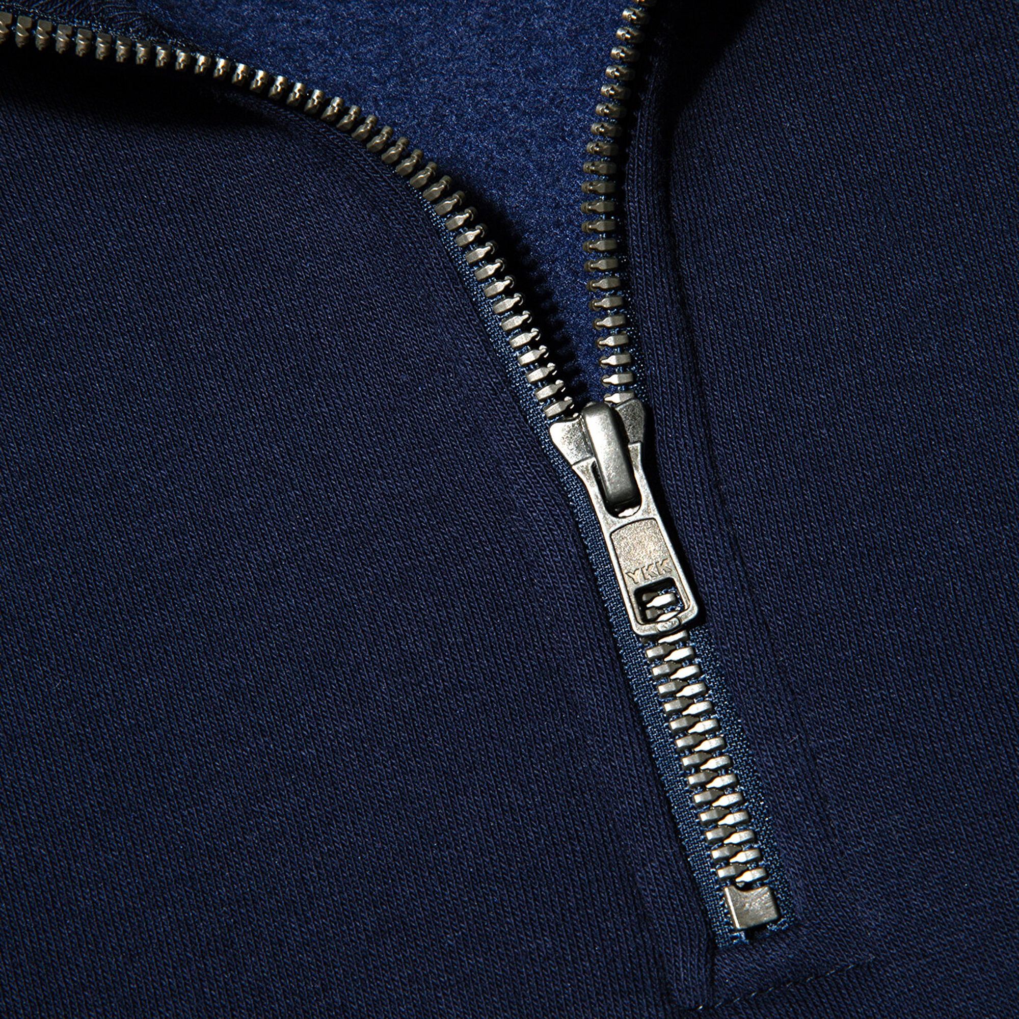 Mavi Mavi Logo Baskılı Yarı Fermuarlı Lacivert Sweatshirt 0S10208-70497