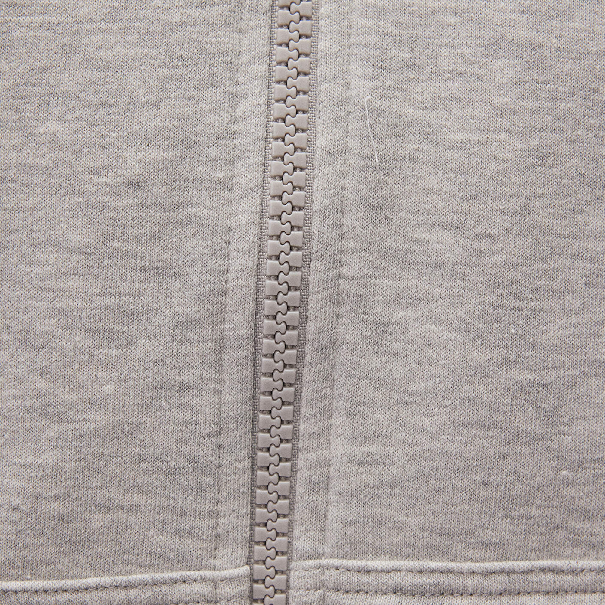 Mavi MVJNS Logo Baskılı Fermuarlı Kapüşonlu Gri Sweatshirt 0S10193-80196