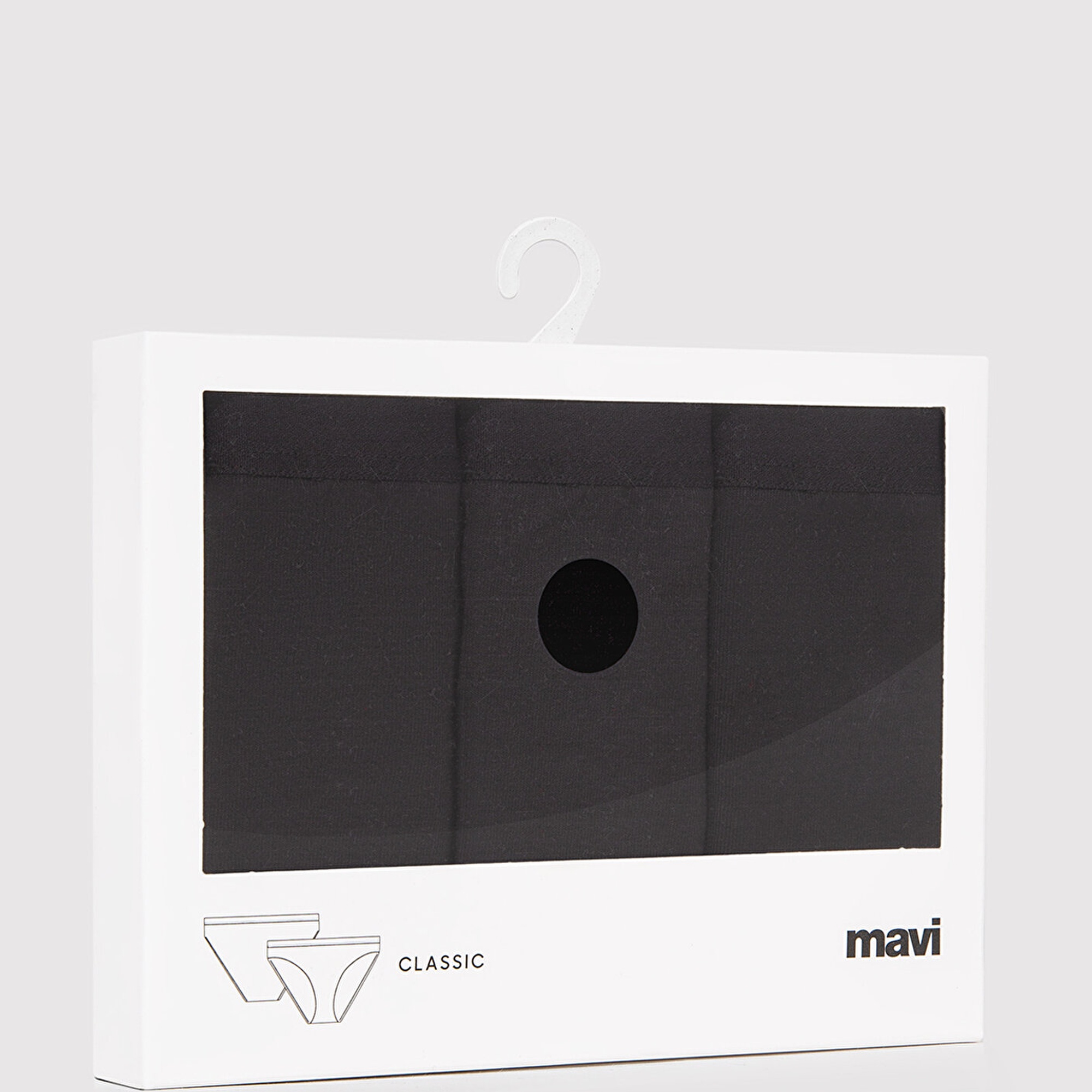 Mavi 3lü Klasik Külot 1912902-900