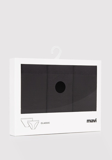  Mavi 3lü Klasik Külot 1912902-900