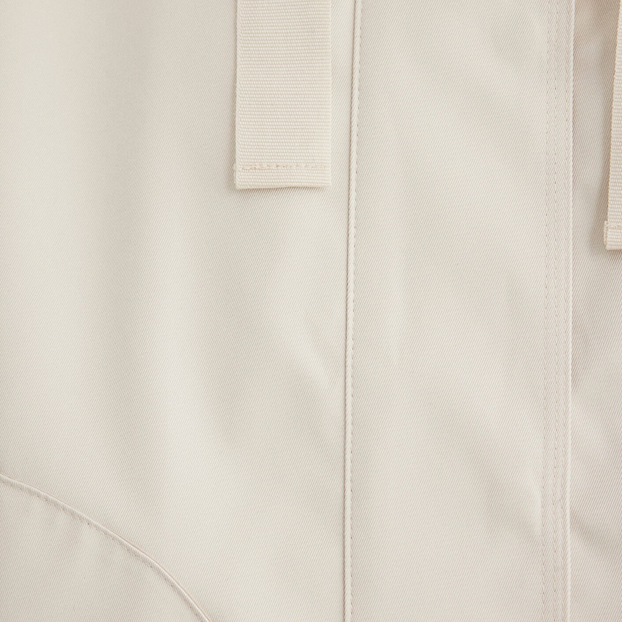 Mavi Kapüşonlu Bej Ceket Loose Fit / Bol Rahat Kesim 1110014-70134