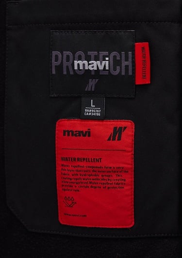  Mavi Dik Yaka Siyah Ceket Regular Fit / Normal Kesim 0110361-900