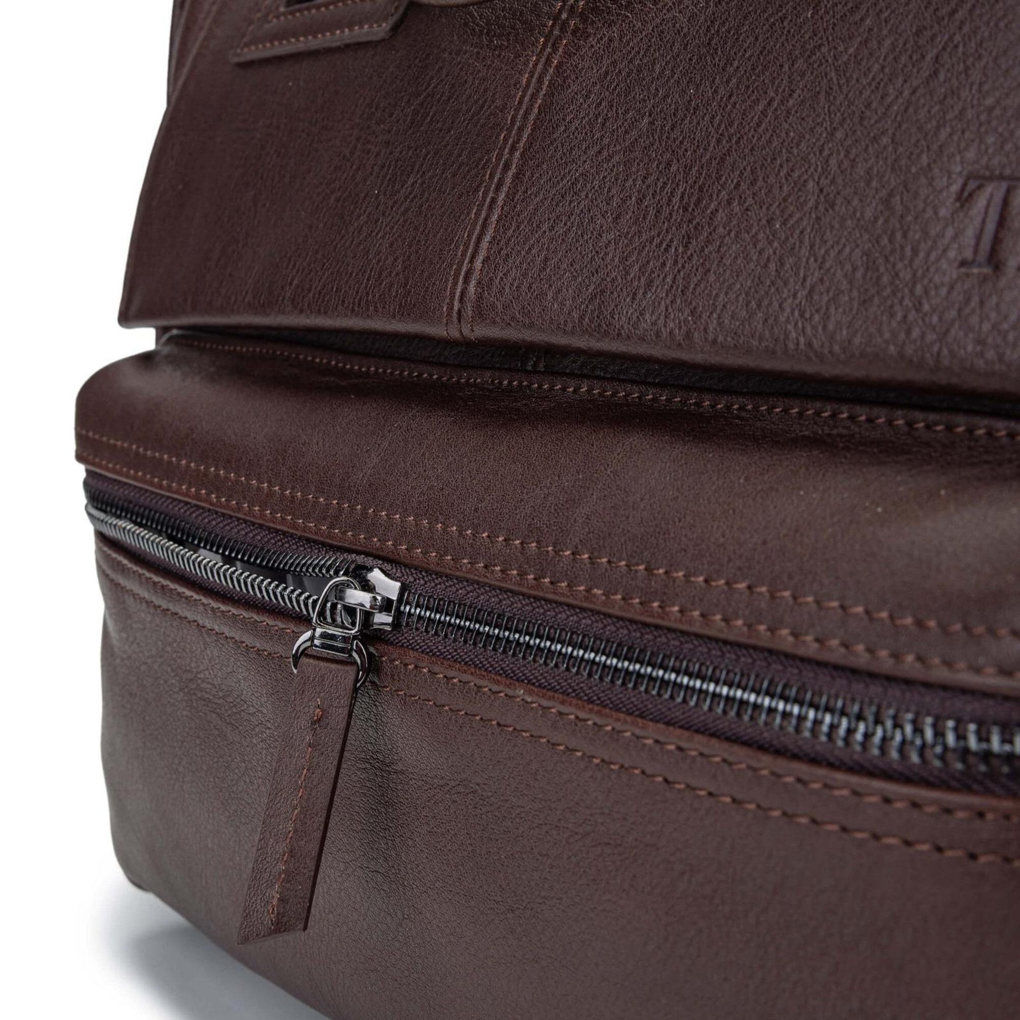 Tamer Tanca Erkek Hakiki Deri Kahverengi Evrak Çantası