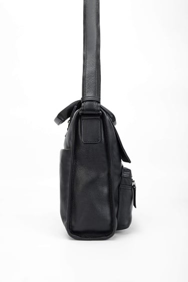  Tamer Tanca Erkek Hakiki Deri Siyah Evrak Çantası