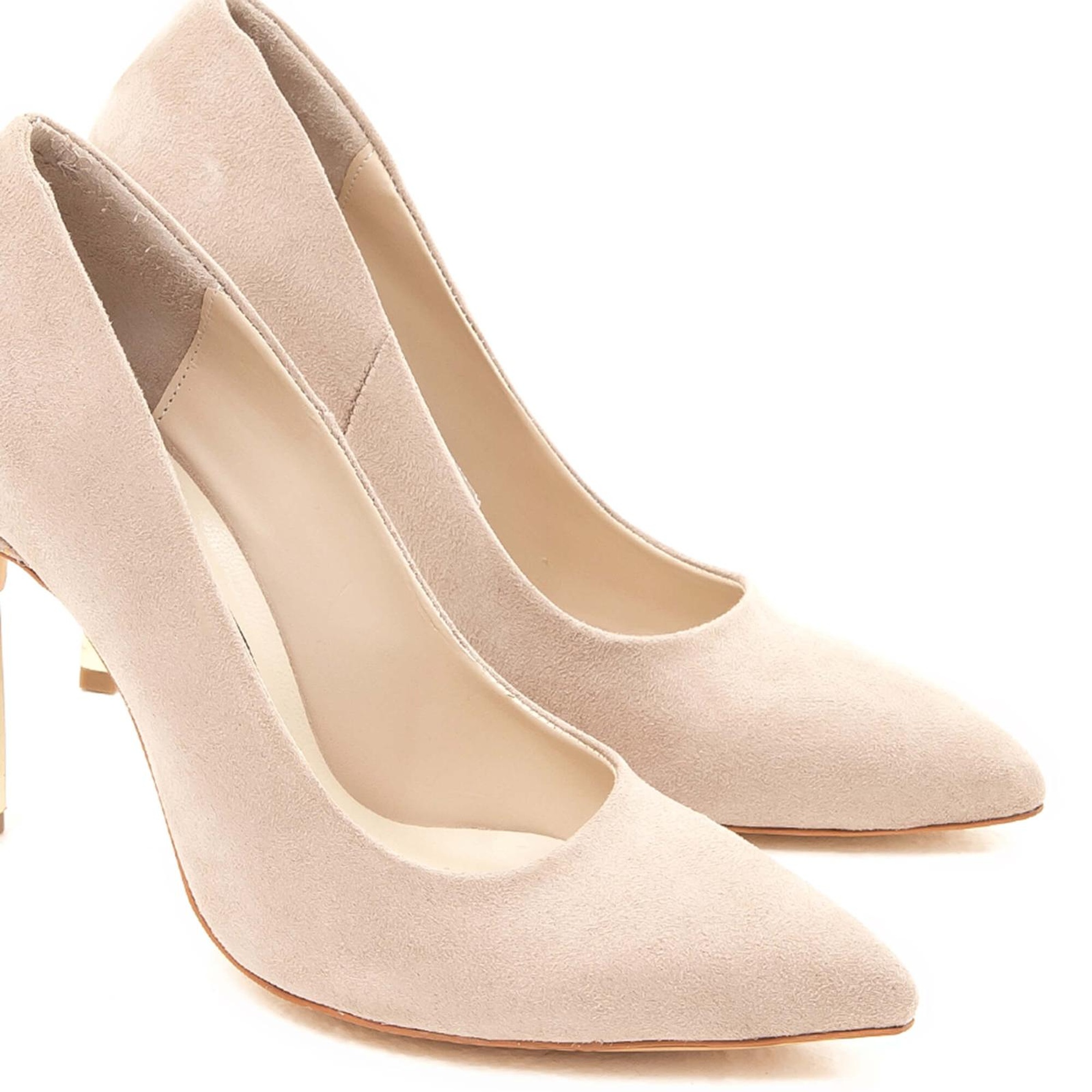 Tamer Tanca Kadın Vegan Bej Abiye Ayakkabı