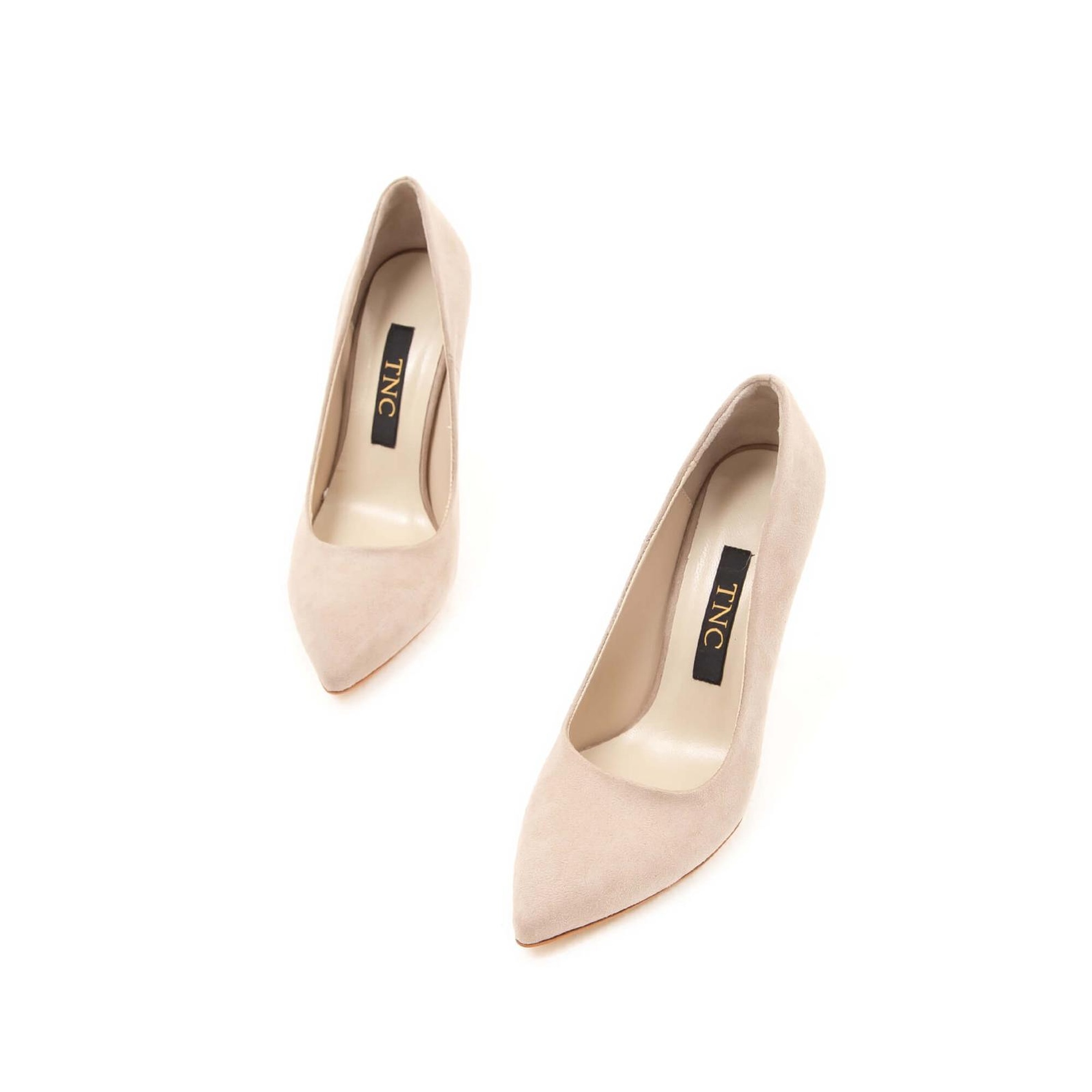 Tamer Tanca Kadın Vegan Bej Abiye Ayakkabı