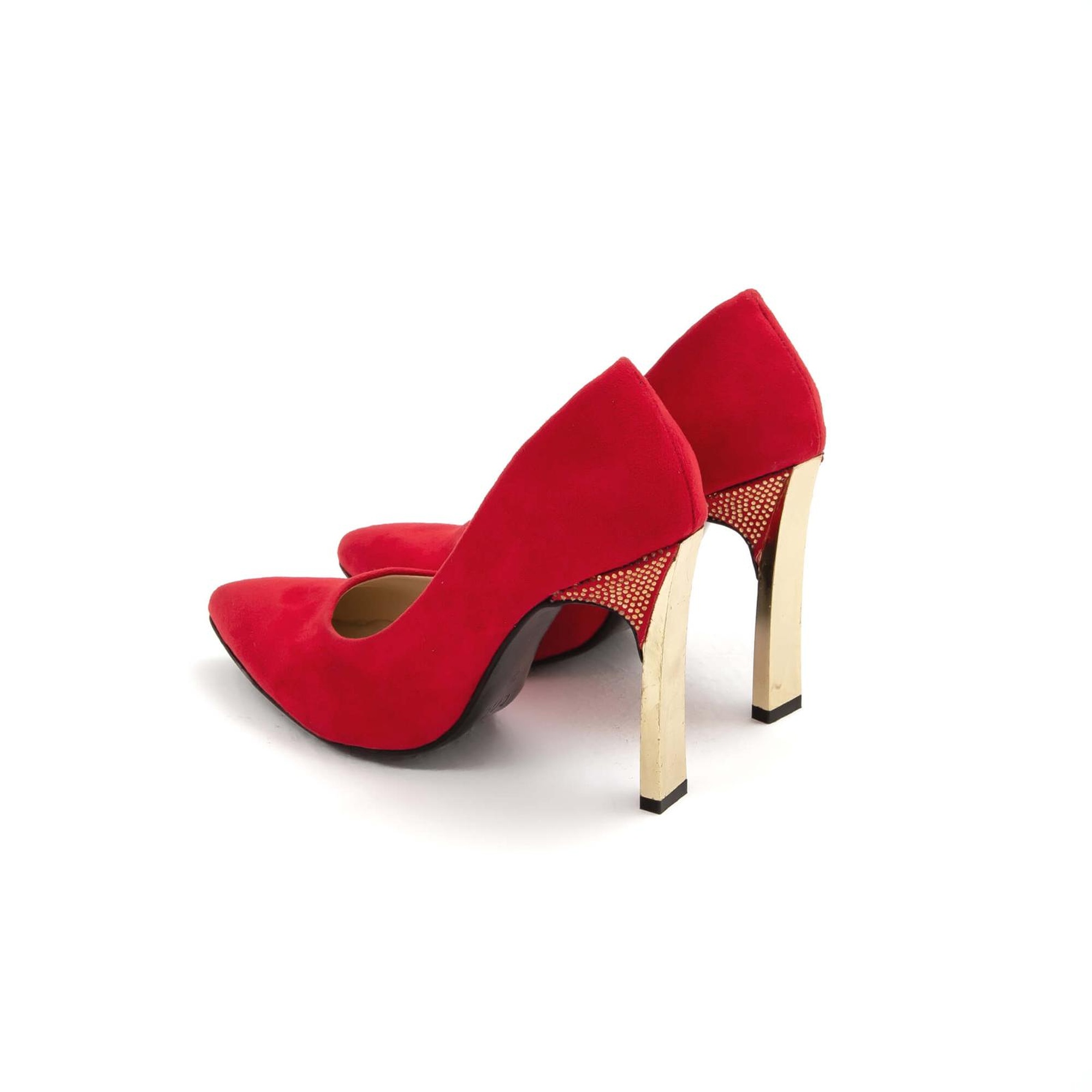 Tamer Tanca Kadın Vegan Kırmızı Abiye Ayakkabı