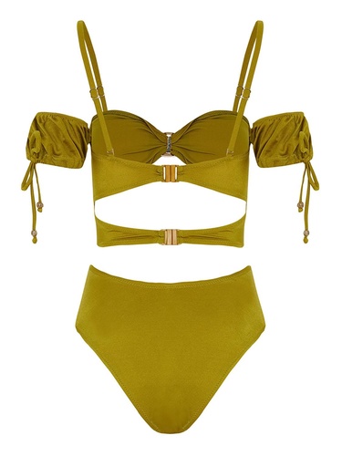  Büzgü Detaylı Mayo