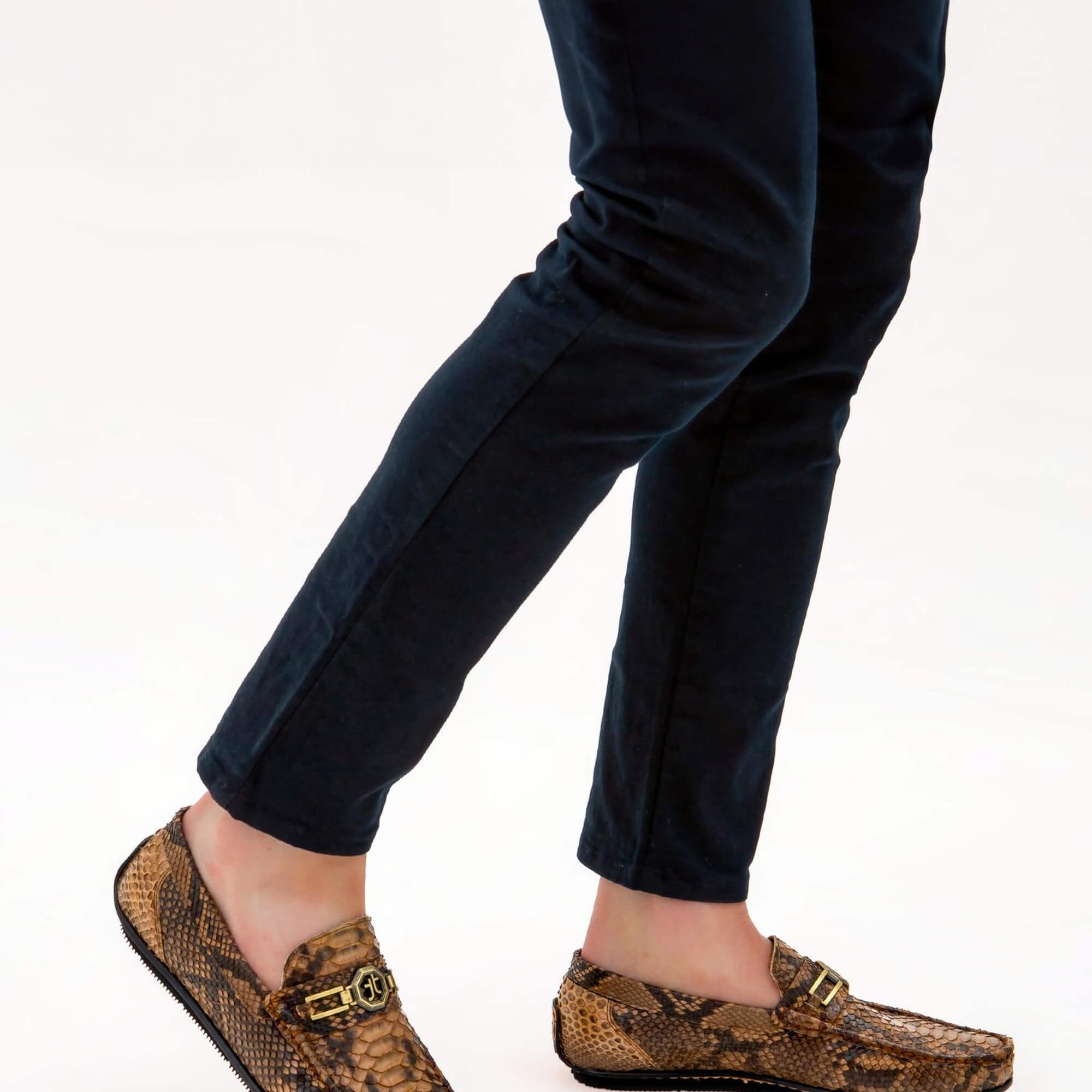 Tamer Tanca Erkek Hakiki Deri Taba Loafer Ayakkabı