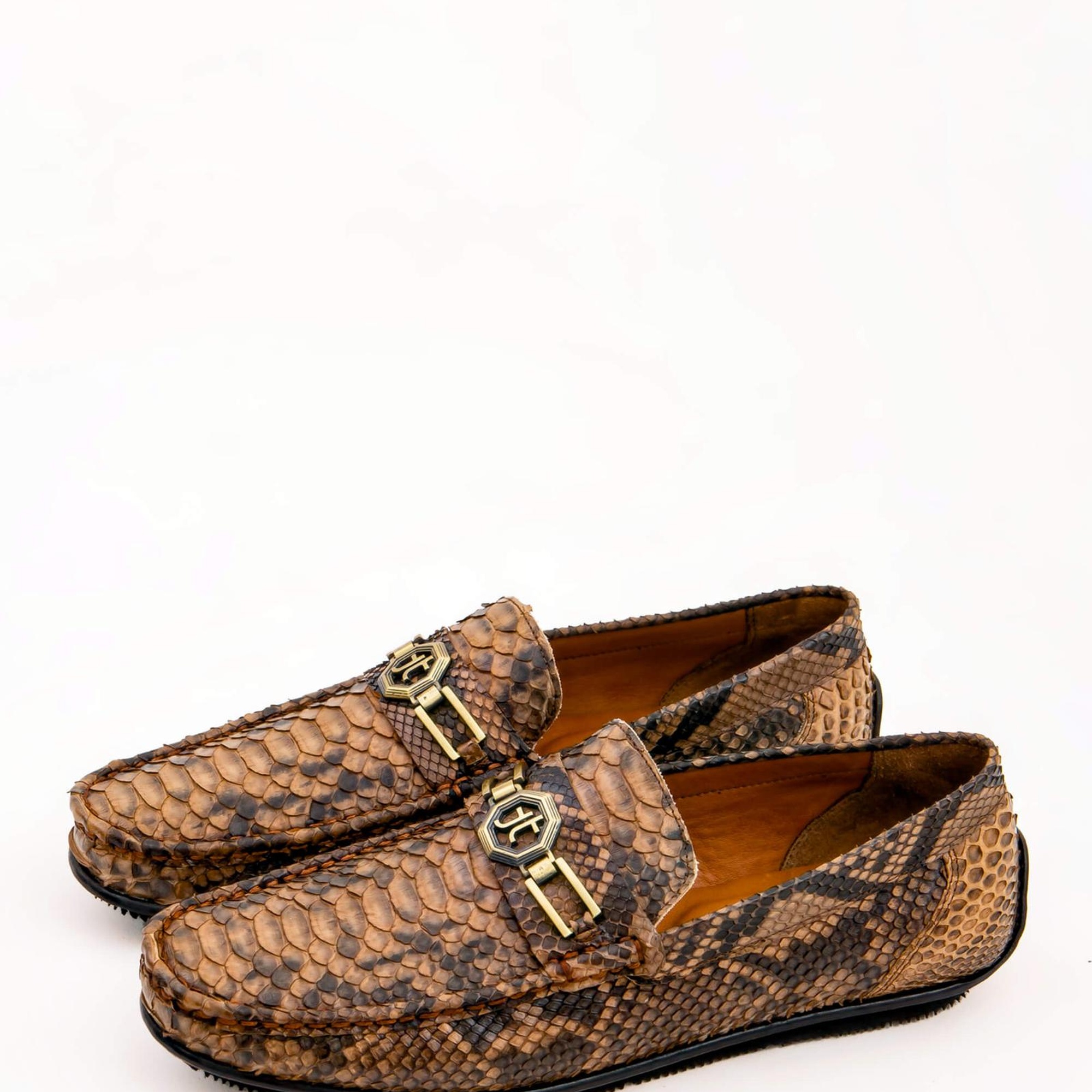 Tamer Tanca Erkek Hakiki Deri Taba Loafer Ayakkabı