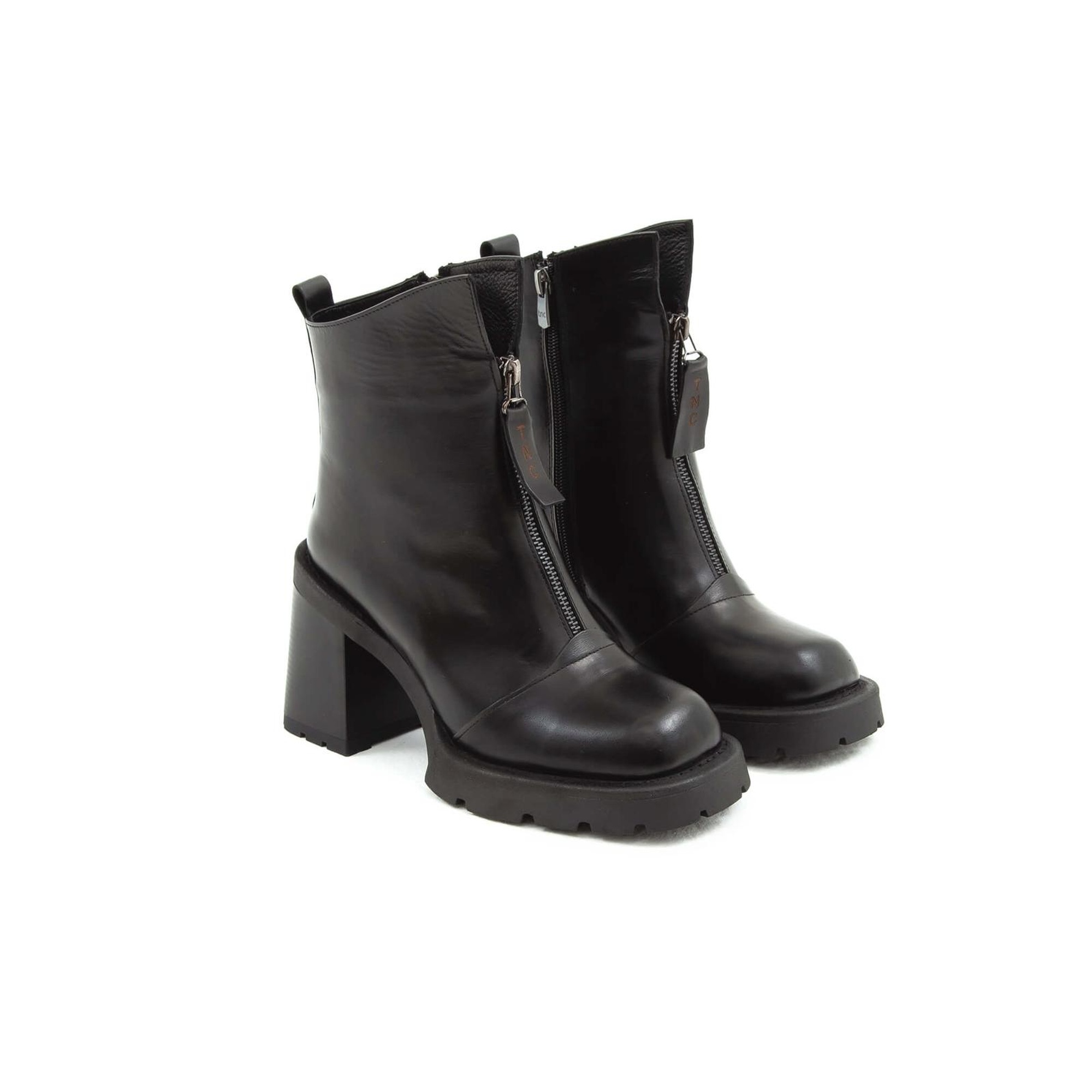 Tamer Tanca Kadın Hakiki Deri Siyah Deri Casual Bot