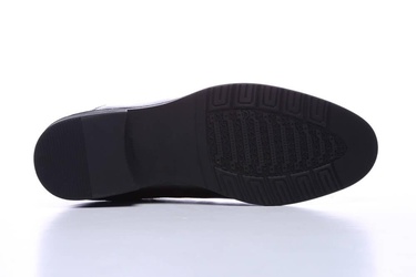  Tamer Tanca Erkek Hakiki Deri Siyah Floter Klasik Bot