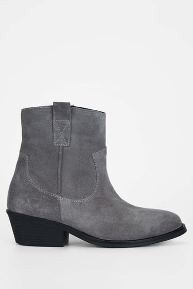  Tamer Tanca Kadın Hakiki Deri Vizon Western Bot