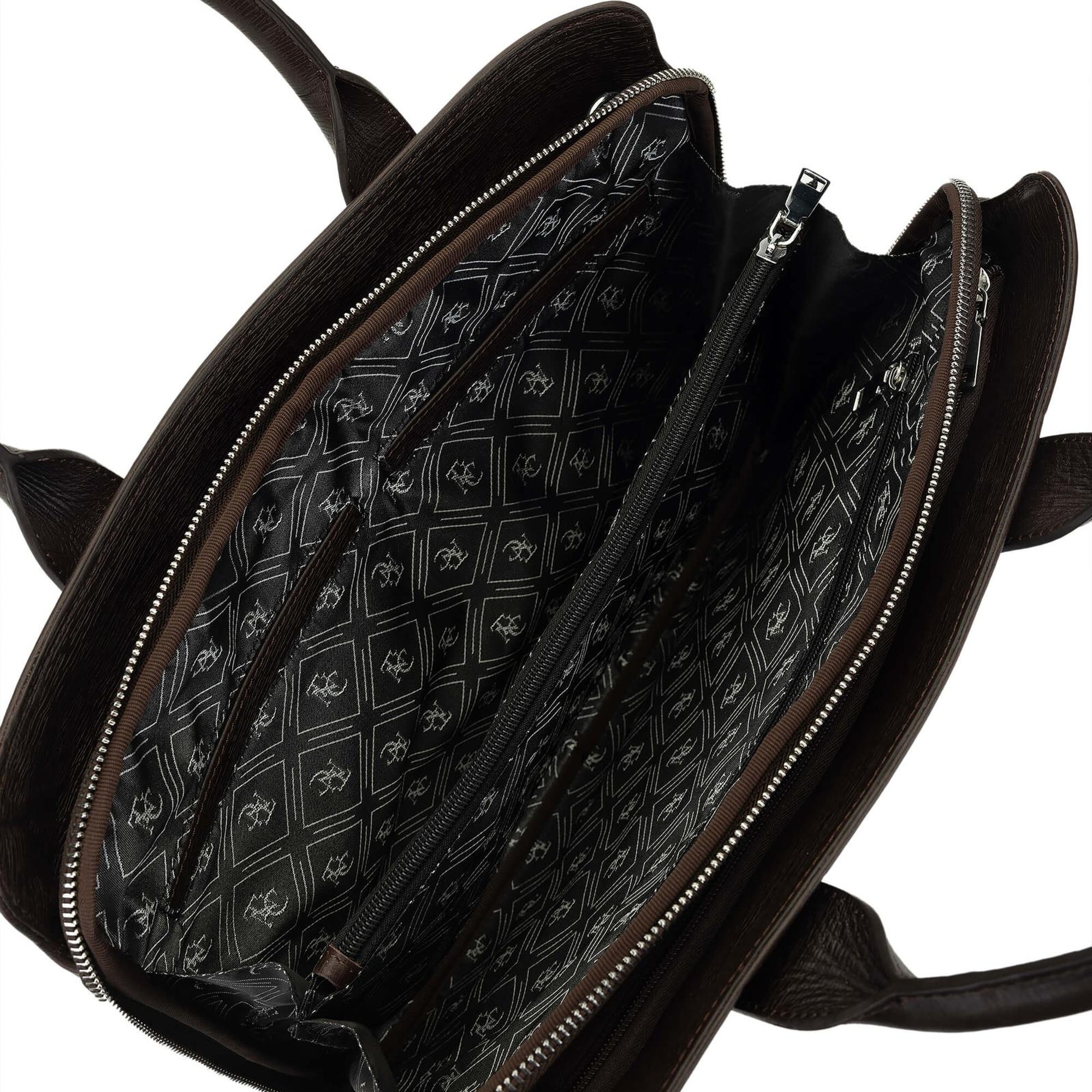 Tamer Tanca Erkek Hakiki Deri Kahverengi Evrak Çantası